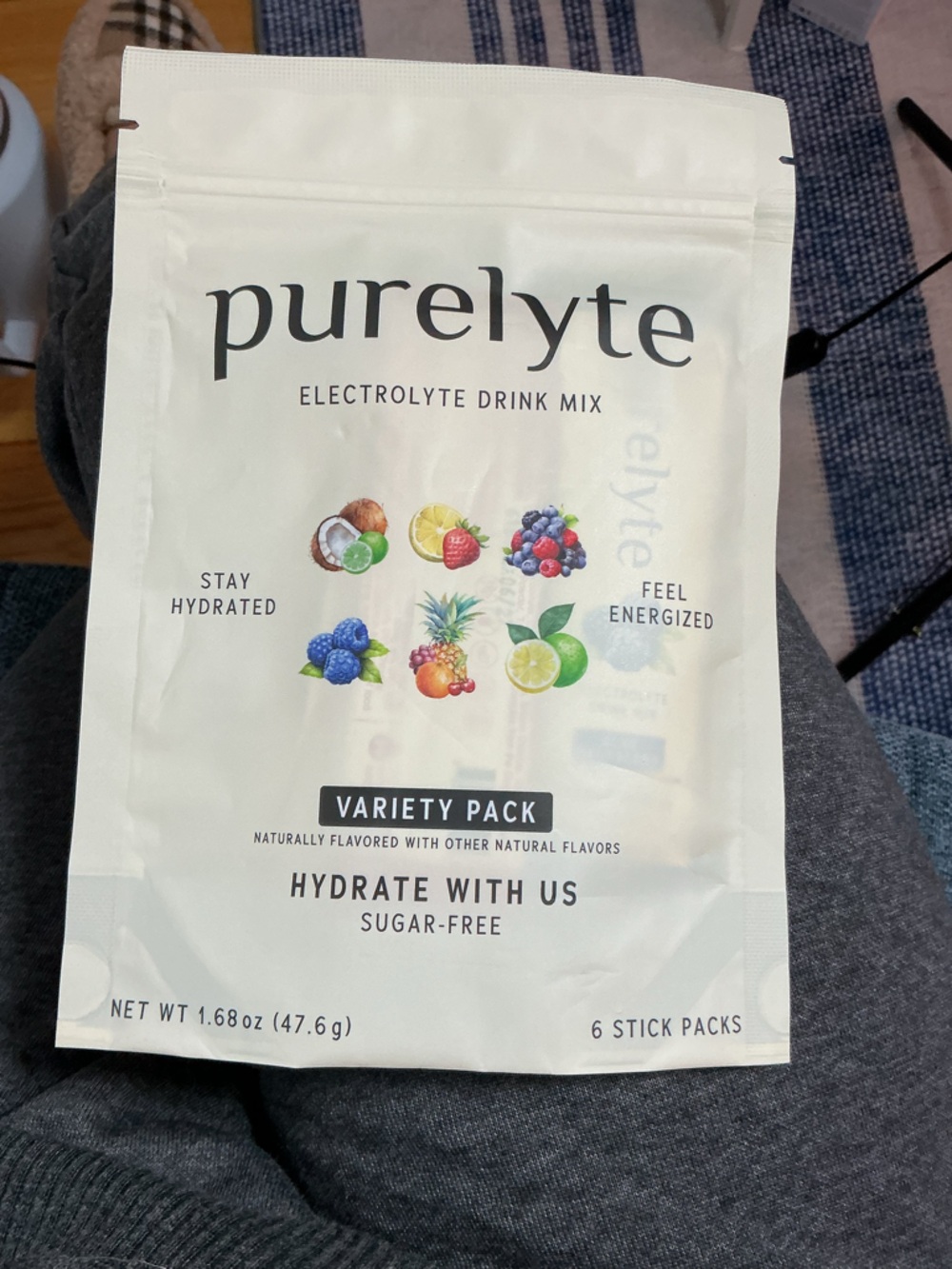 White Variety Pack Electrolyte Drink Mix - Sugar-Free Hydration